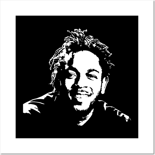 Kendrick Lamar Wall Art by Aldyz